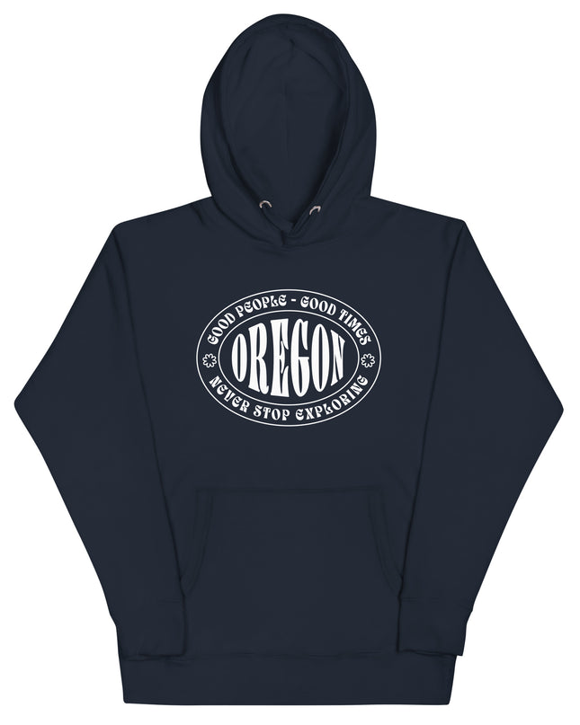 Oregon - Good People - Good Time - Unisex Hoodie