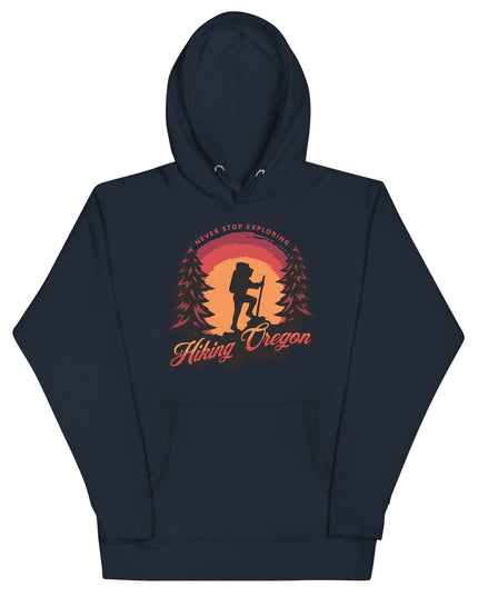 Hiking Oregon/2 - Unisex Hoodie