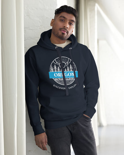 Oregon - Discover - Explore - Unisex Hoodie