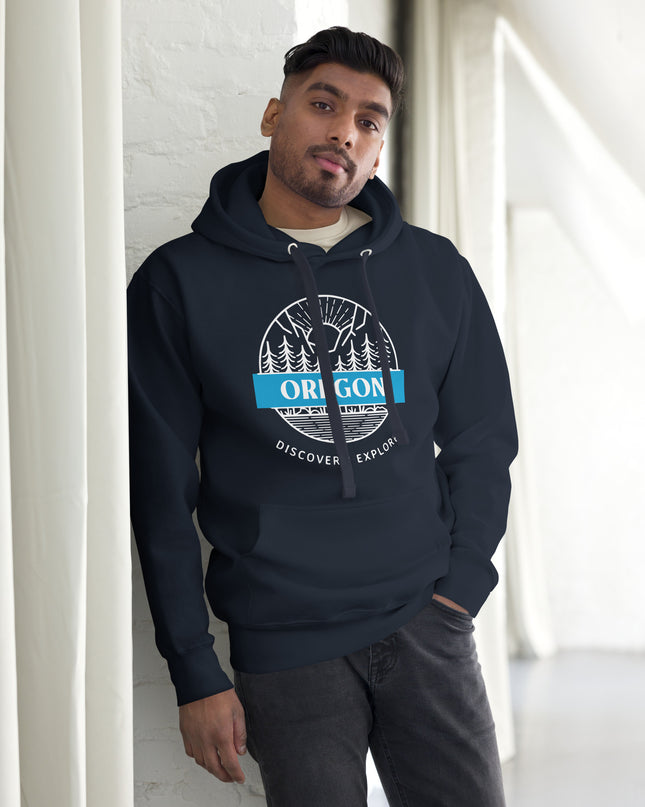 Oregon - Discover - Explore - Unisex Hoodie