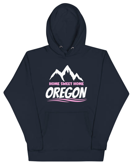 Home Sweet Home Oregon/Pink - Unisex Hoodie