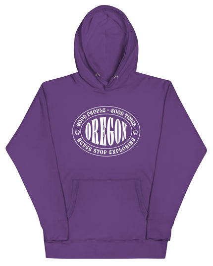 Oregon - Good People - Good Time - Unisex Hoodie