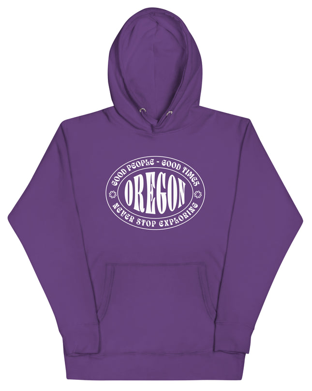 Oregon - Good People - Good Time - Unisex Hoodie