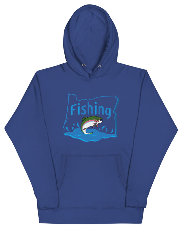 Fishing Oregon - Unisex Hoodie