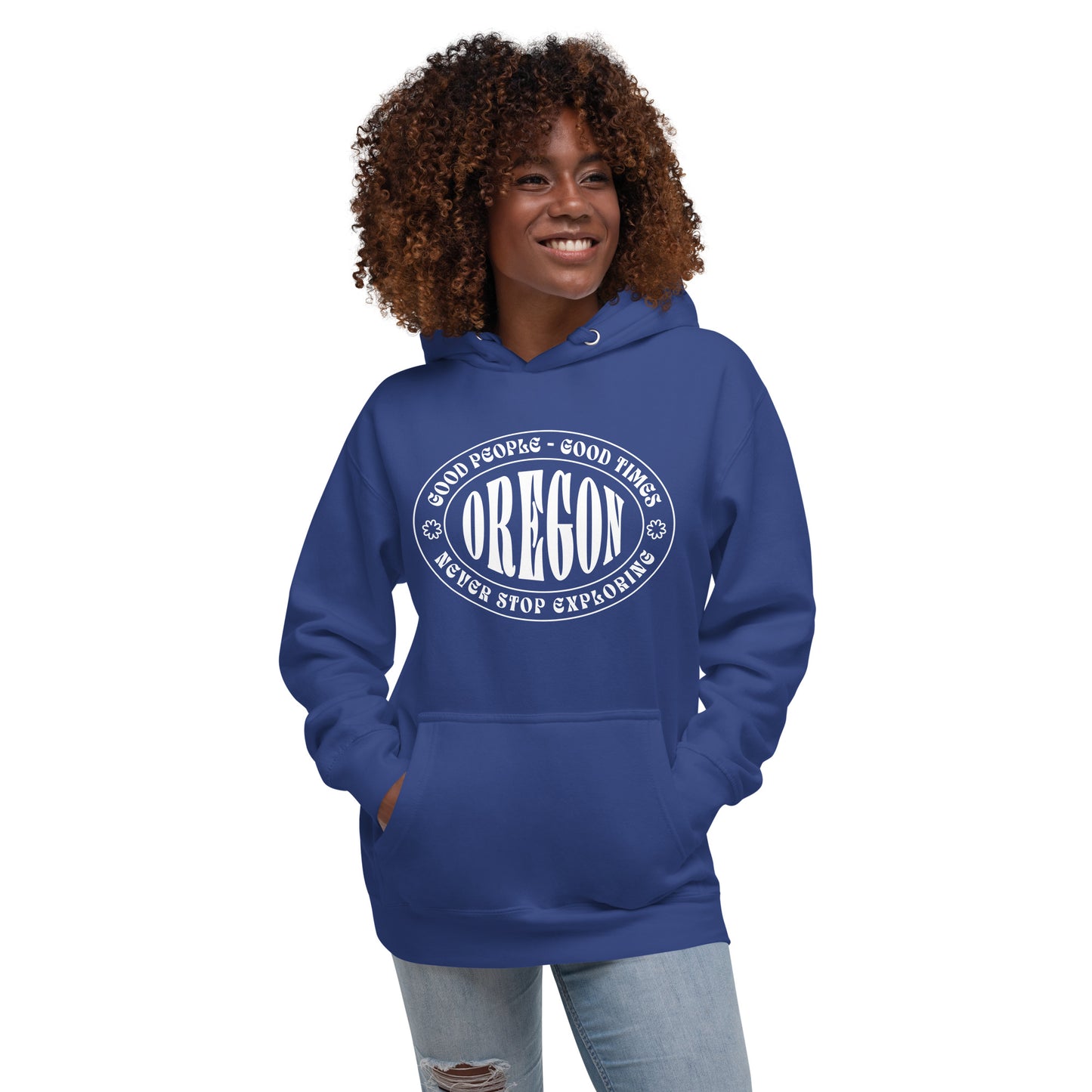 Oregon - Good People - Good Time - Unisex Hoodie
