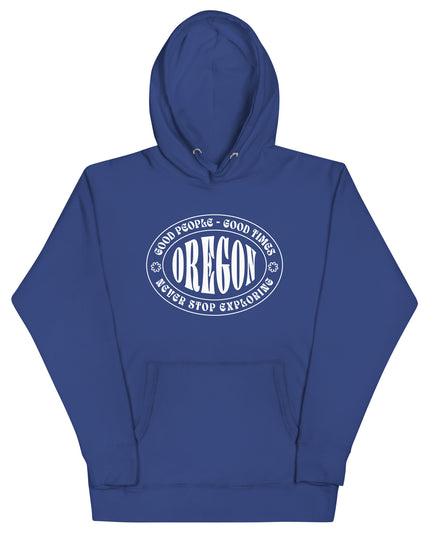Oregon - Good People - Good Time - Unisex Hoodie