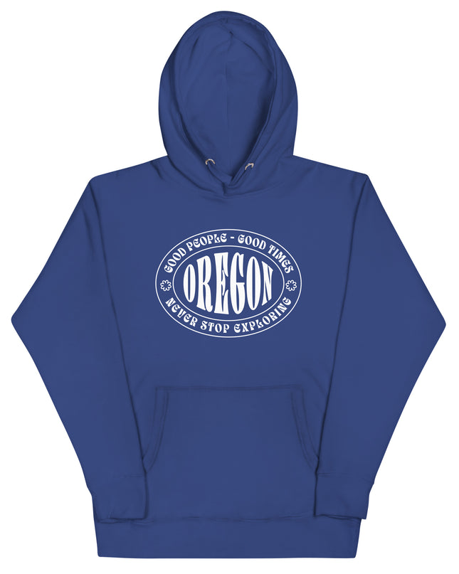 Oregon - Good People - Good Time - Unisex Hoodie