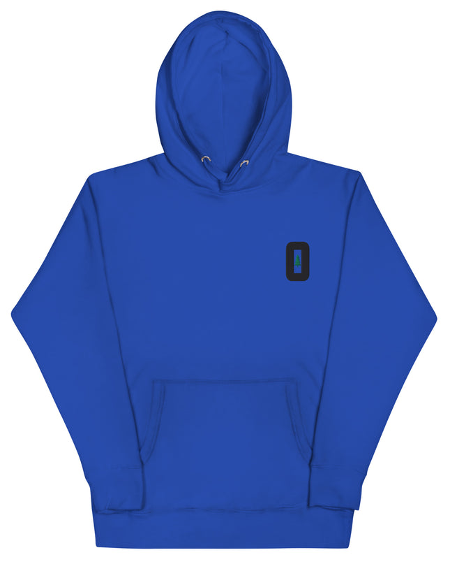 O FOR OREGON - Embroidered - Premium Hoodie