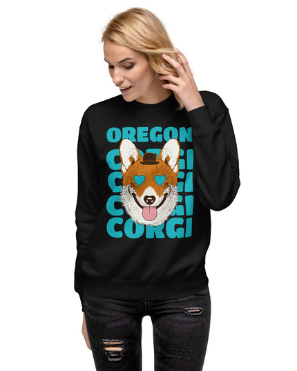 Oregon Corgi - Unisex Premium Sweatshirt