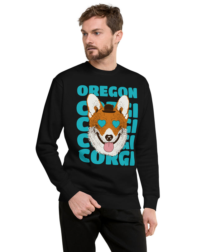 Oregon Corgi - Unisex Premium Sweatshirt