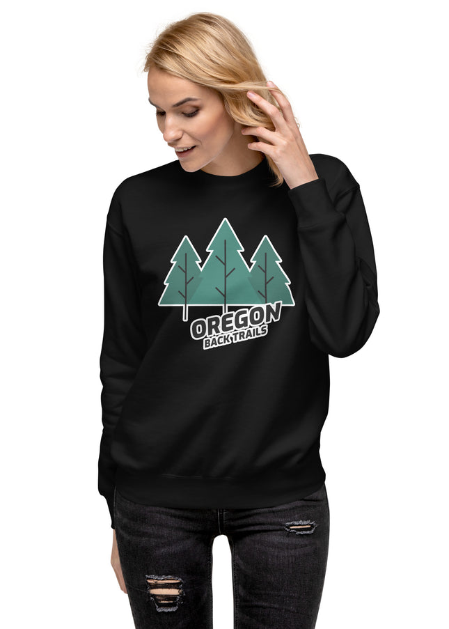 Oregon Back Trails - Unisex Premium Sweatshirt