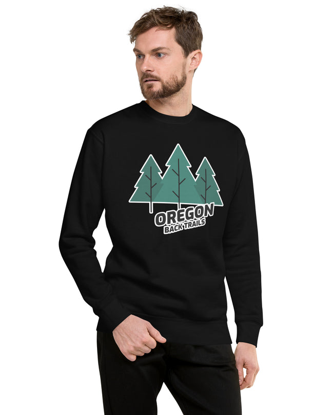 Oregon Back Trails - Unisex Premium Sweatshirt