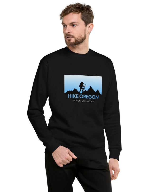 Hike Oregon - Unisex Premium Sweatshirt