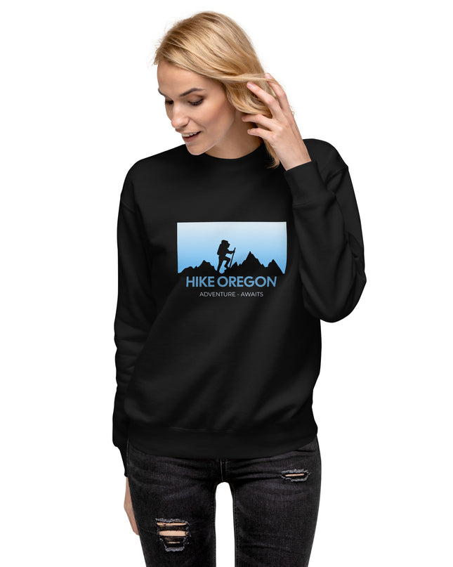 Hike Oregon - Unisex Premium Sweatshirt