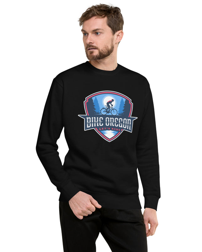 Bike Oregon - Unisex Premium Sweatshirt