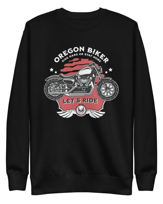Oregon Biker - Unisex Premium Sweatshirt