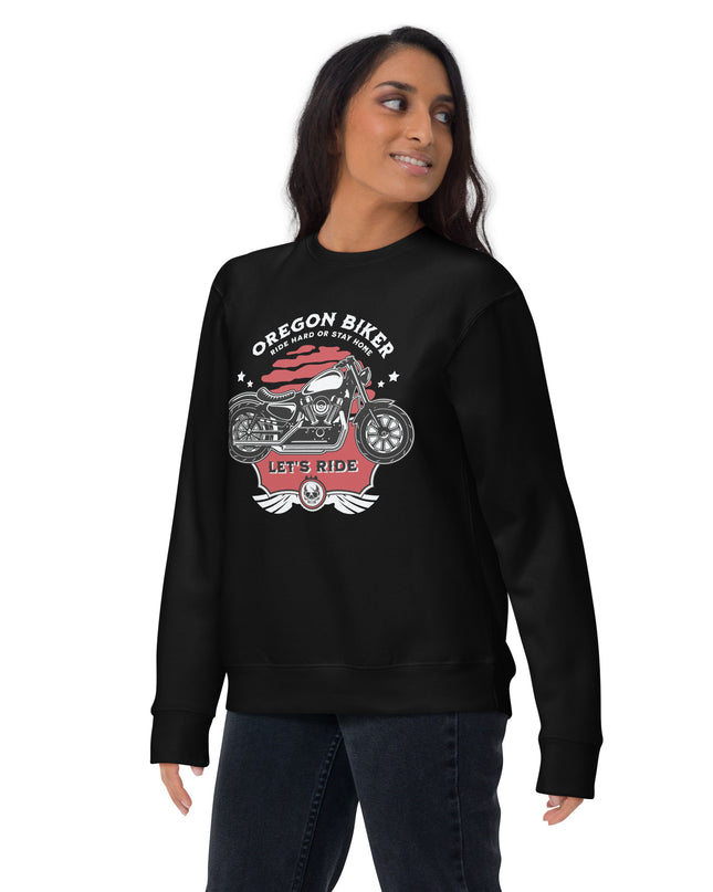 Oregon Biker - Unisex Premium Sweatshirt