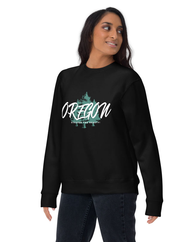 Oregon - Discover the Beauty - Unisex Premium Sweatshirt