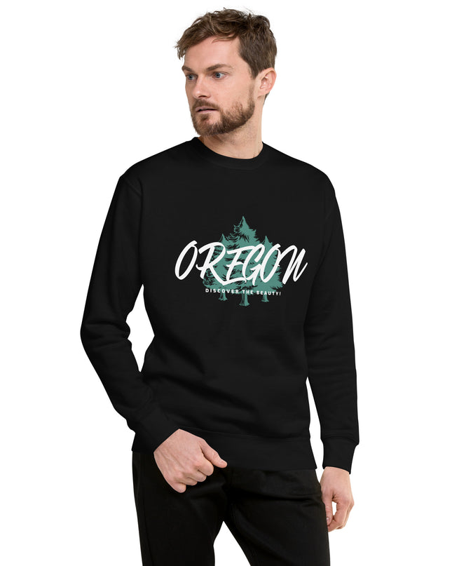 Oregon - Discover the Beauty - Unisex Premium Sweatshirt