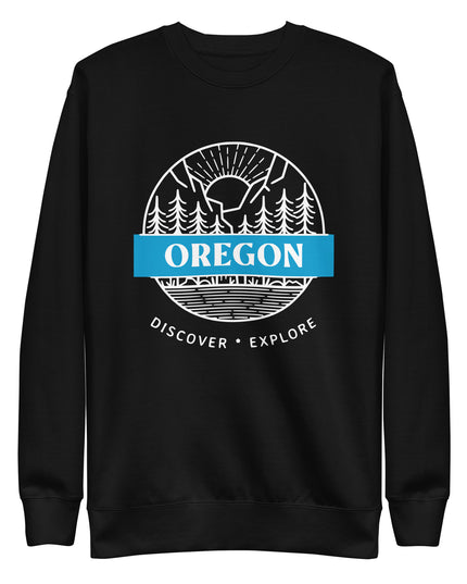 Oregon - Discover - Explore - Unisex Premium Sweatshirt