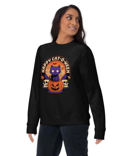 Happy - Cat - O - Ween - Unisex Premium Sweatshirt
