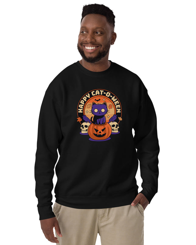 Happy - Cat - O - Ween - Unisex Premium Sweatshirt