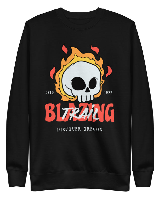 Trail Blazing - Discover Oregon - Unisex Premium Sweatshirt