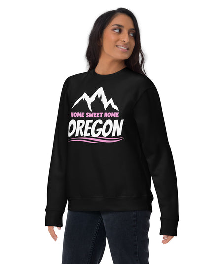 Home Sweet Home/Pink - Unisex Premium Sweatshirt