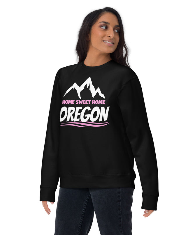 Home Sweet Home/Pink - Unisex Premium Sweatshirt