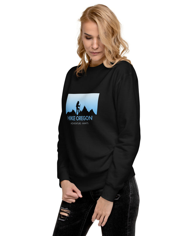 Hike Oregon - Unisex Premium Sweatshirt