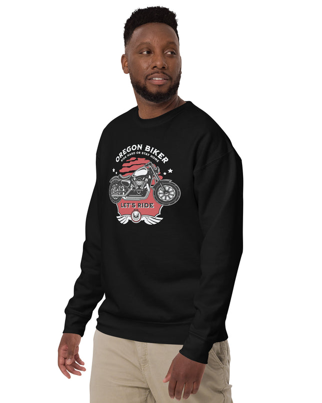 Oregon Biker - Unisex Premium Sweatshirt