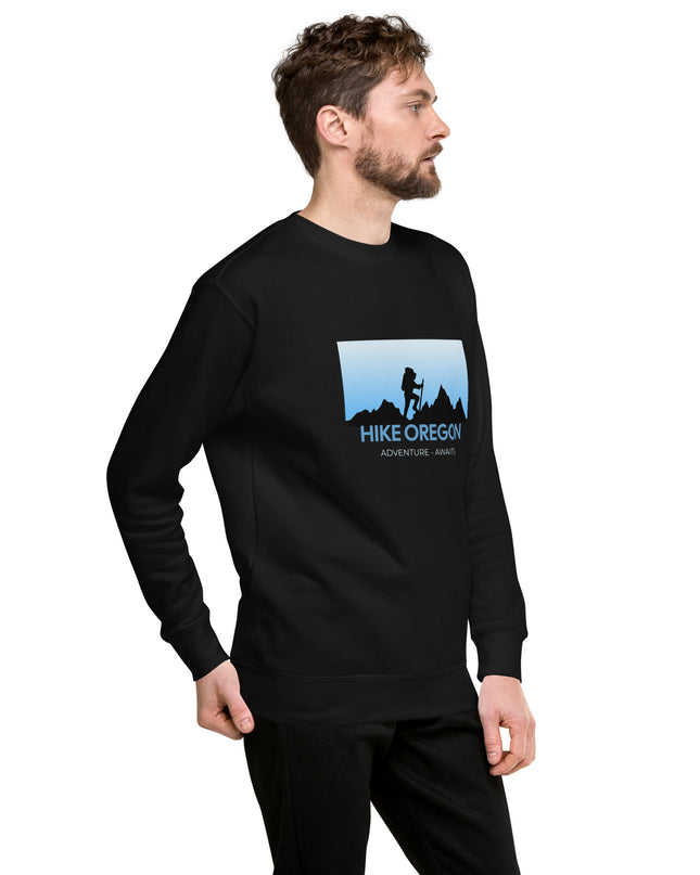 Hike Oregon - Unisex Premium Sweatshirt