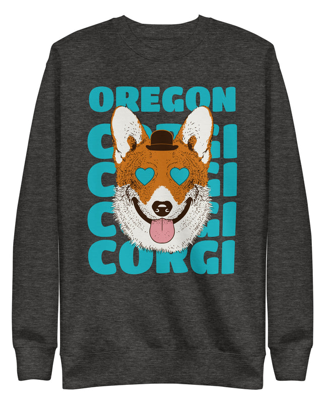 Oregon Corgi - Unisex Premium Sweatshirt