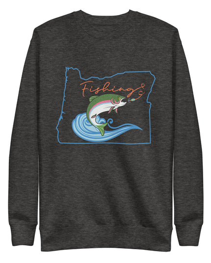 Fishing Oregon - Unisex Premium Sweatshirt