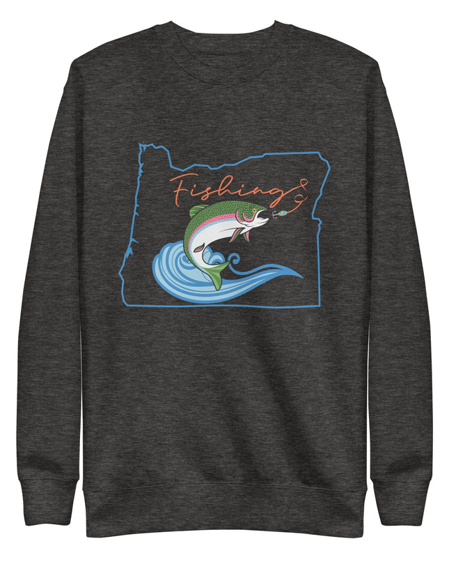 Fishing Oregon - Unisex Premium Sweatshirt