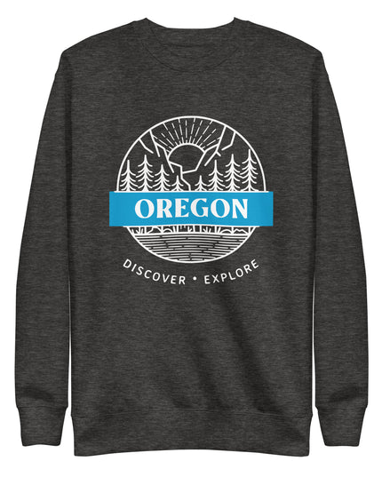 Oregon - Discover - Explore - Unisex Premium Sweatshirt