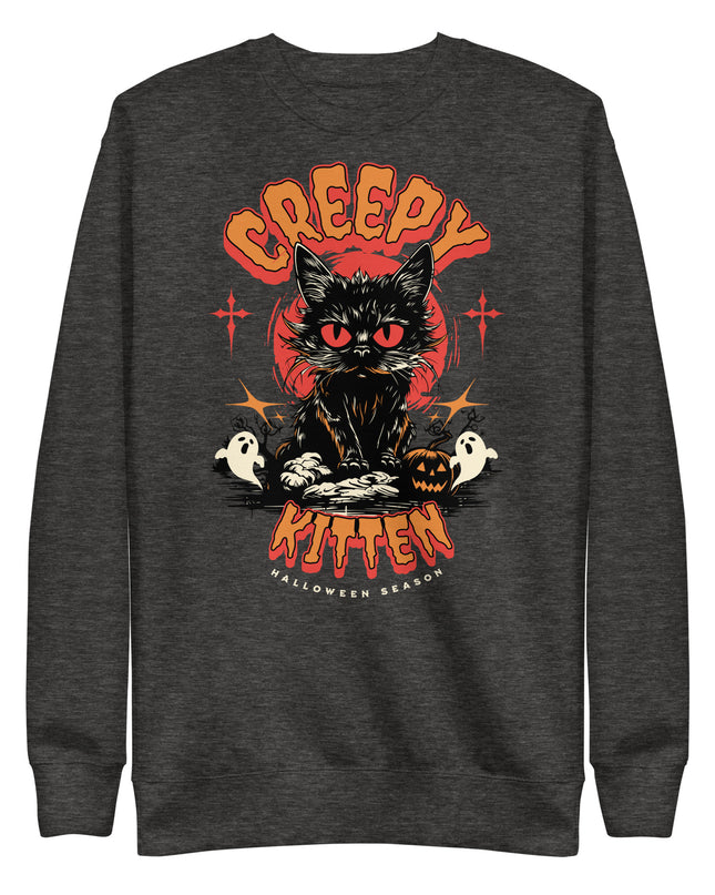 Creepy Kitten - Unisex Premium Sweatshirt