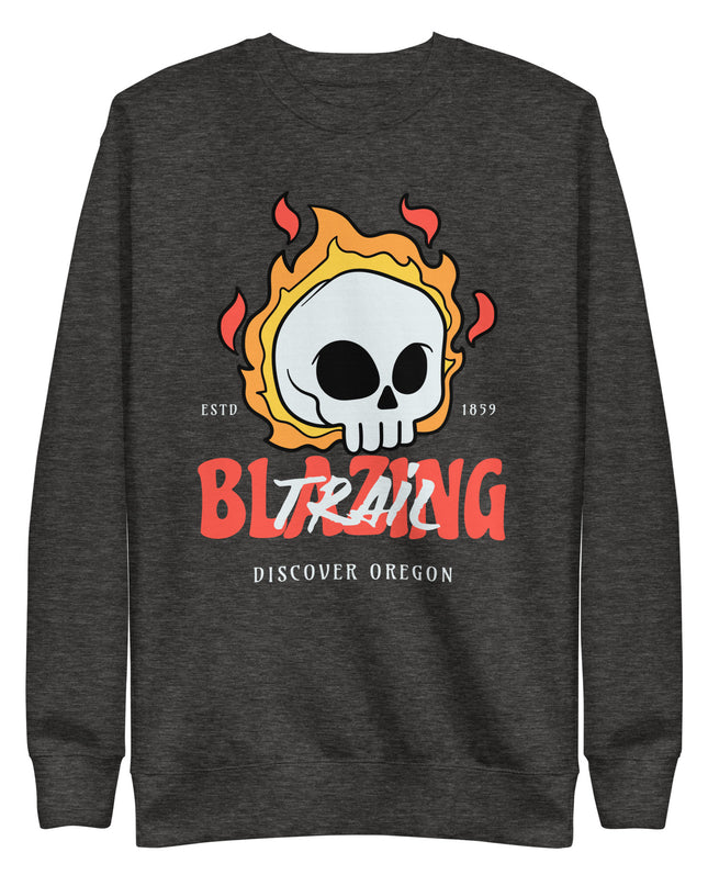Trail Blazing - Discover Oregon - Unisex Premium Sweatshirt