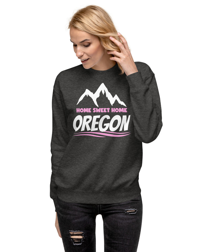Home Sweet Home/Pink - Unisex Premium Sweatshirt