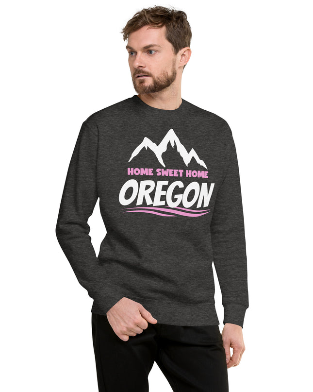 Home Sweet Home/Pink - Unisex Premium Sweatshirt