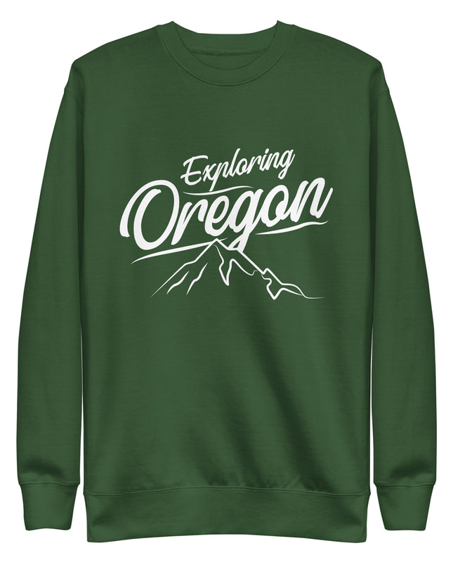 Exploring Oregon - Unisex Premium Sweatshirt