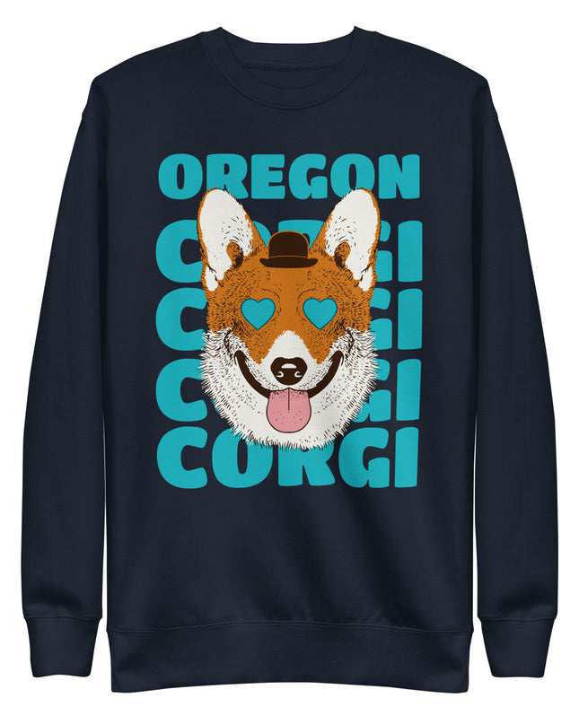 Oregon Corgi - Unisex Premium Sweatshirt
