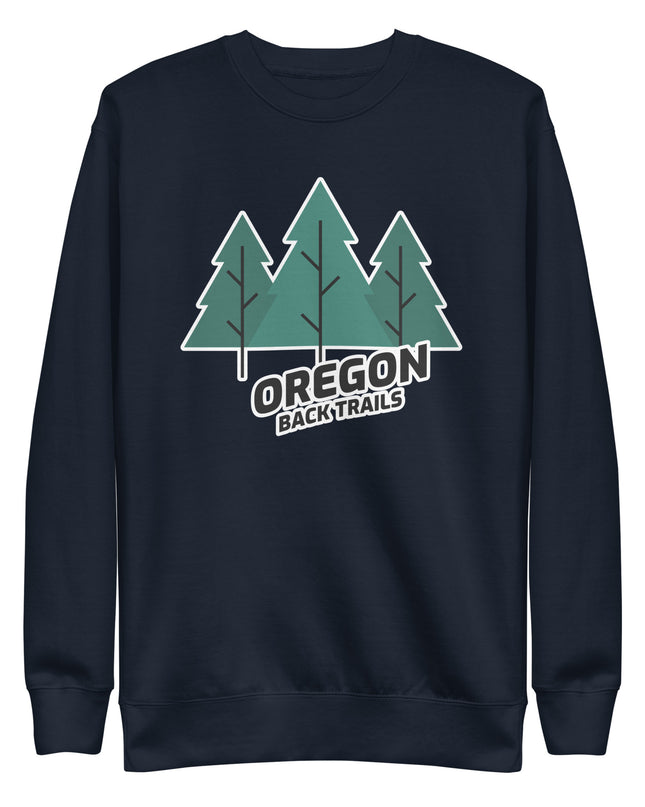 Oregon Back Trails - Unisex Premium Sweatshirt