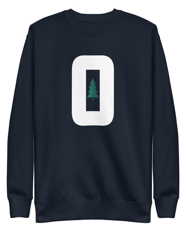 O for Oregon - Unisex Premium Sweatshirt