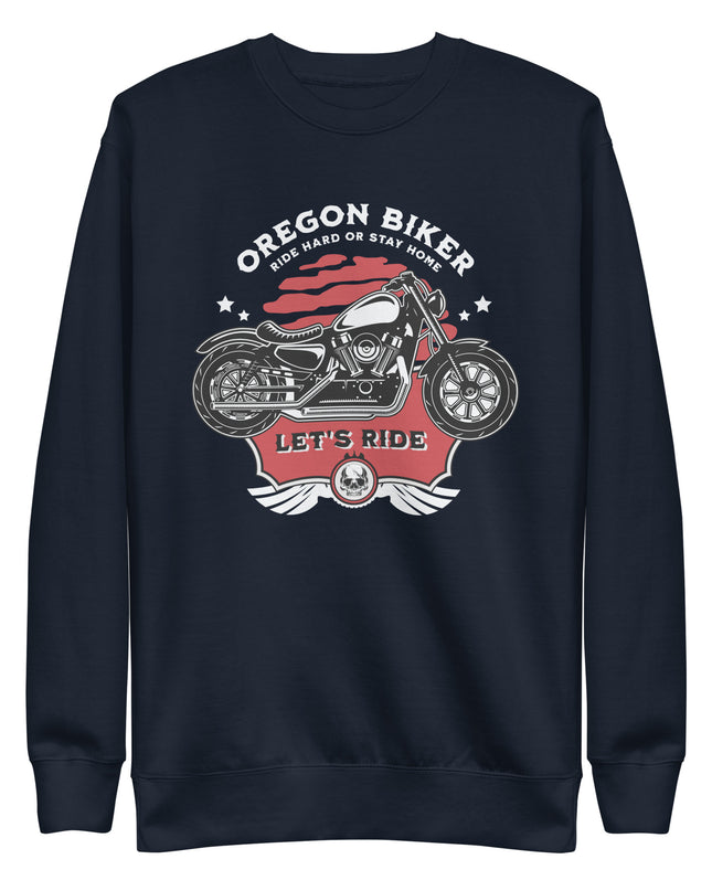 Oregon Biker - Unisex Premium Sweatshirt