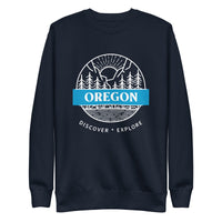 Thumbnail for Oregon - Discover - Explore - Unisex Premium Sweatshirt