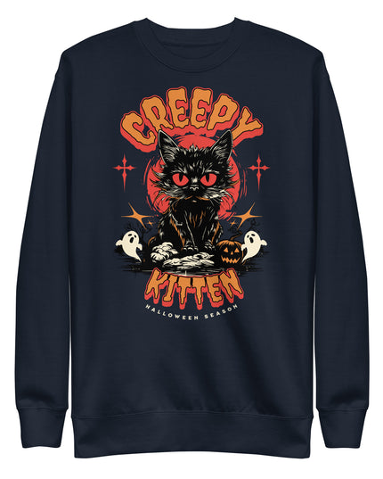 Creepy Kitten - Unisex Premium Sweatshirt