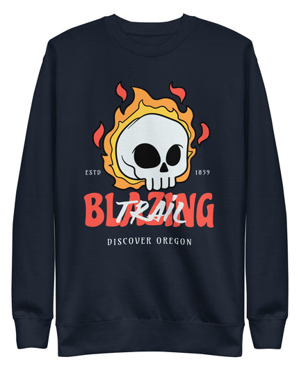 Trail Blazing - Discover Oregon - Unisex Premium Sweatshirt