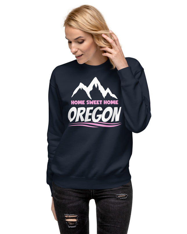 Home Sweet Home/Pink - Unisex Premium Sweatshirt