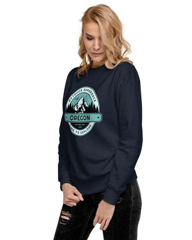 OREGON - OUTDOOR EXPERIENCE - Unisex Premium Sweatshirt